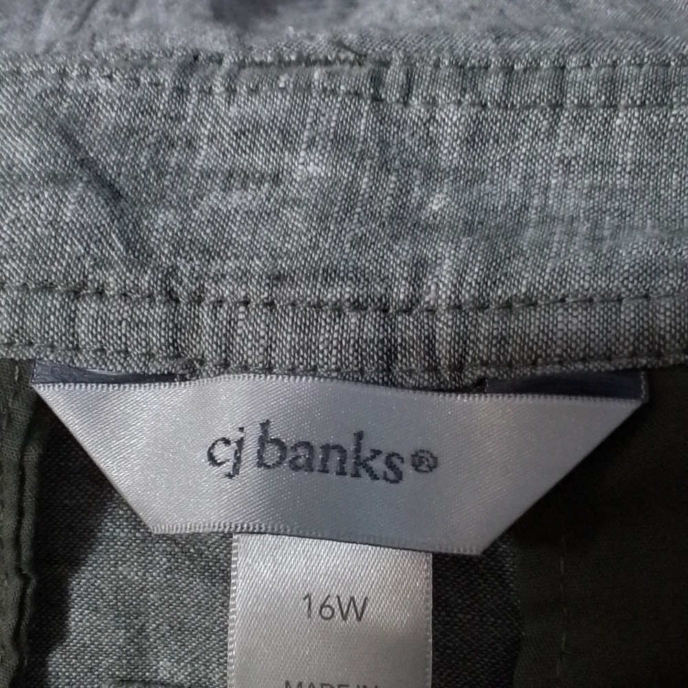 CJ BANKS LINEN A Line - Picture 5 of 5